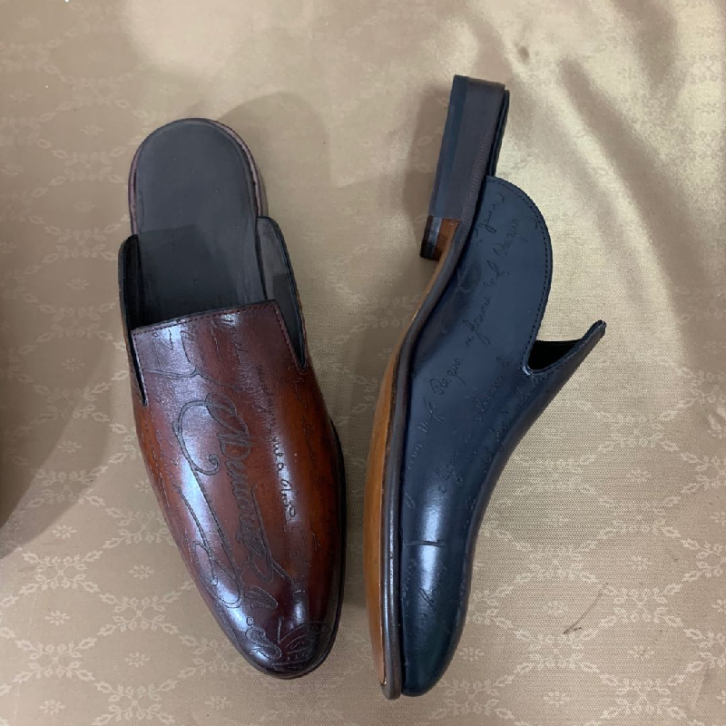 New Style Top Grade Goodyear Mens Leather Slipper MBS04001