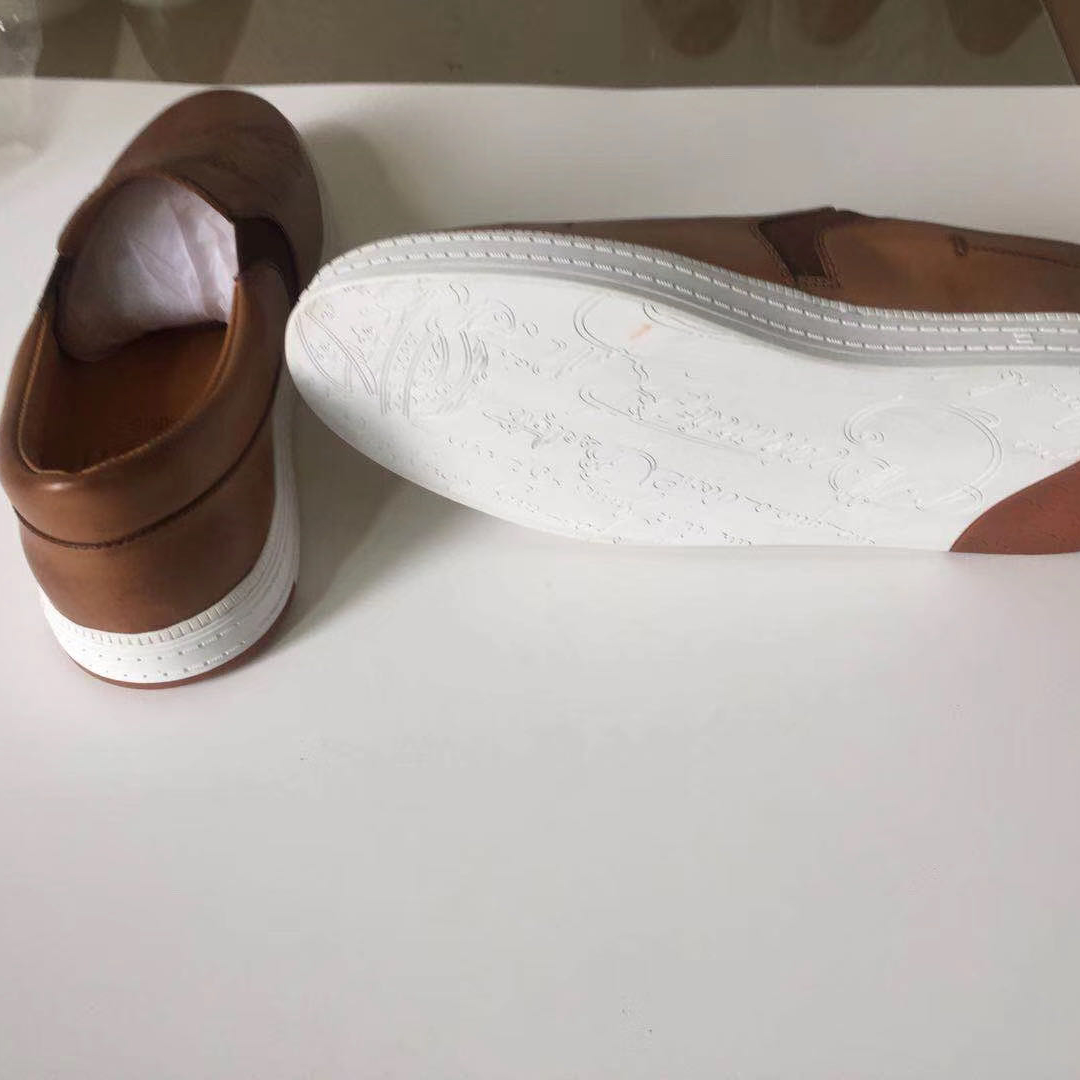 Men Soft Driving Loafers Leather Boat Shoes MBC03003