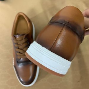 Luxury Mens Custom Leather Trainers