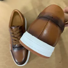 Luxury Mens Custom Leather Trainers MBT1028 image 2