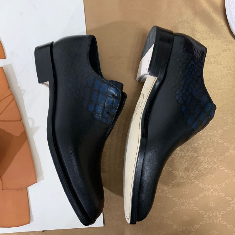 Men Dress Shoe Goodyear Leather Footwear MBG007 image 3