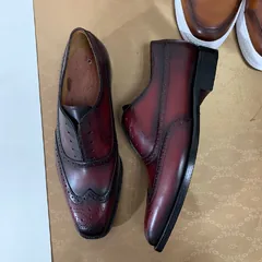 Hand Made Goodyear Welted Oxfords Men Leather Shoes MBG009 image 3