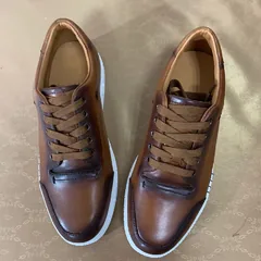 Luxury Mens Custom Leather Trainers MBT1028 image 1