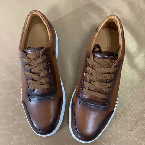 Luxury Mens Custom Leather Trainers MBT1028