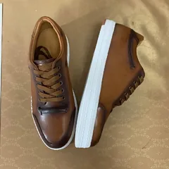 Luxury Mens Custom Leather Trainers MBT1028 image 3