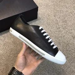 Classic Trainers Casual Cowhide Leather Shoes PMBCS04004 image 3