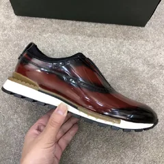 Men Leather Running Sport Casual Oxford Shoes PMBCS04006 image 3