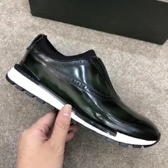 Men Leather Running Sport Casual Oxford Shoes PMBCS04006 image 4