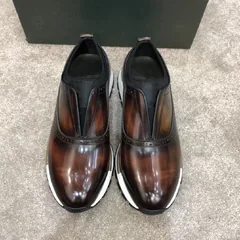 Men Leather Running Sport Casual Oxford Shoes PMBCS04006 image 1