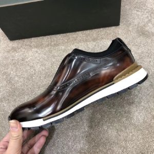 Men Leather Running Sport Casual Oxford Shoes