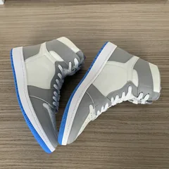Grey and Beige High Top AJ style Sneakers MBS101 image 4