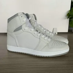 Grey and Beige High Top AJ style Sneakers MBS105 image 2