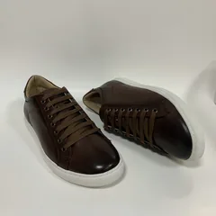 Brown Color Applied Low Top Elegant Trainers MBS110 image 4