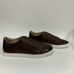 Brown Color Applied Low Top Elegant Trainers MBS110 image 1
