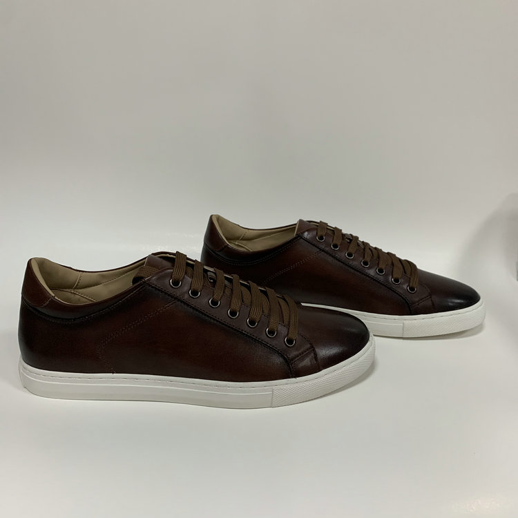 Brown Color Applied Low Top Elegant Trainers MBS110