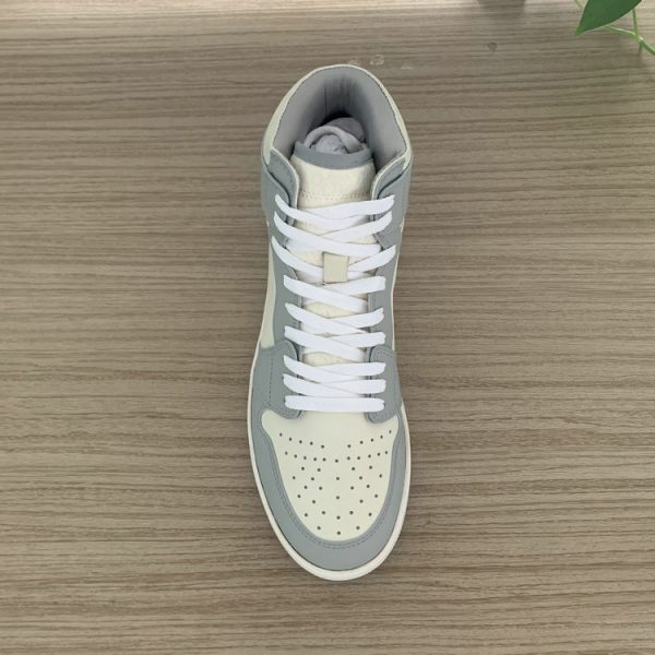 Grey and Beige AJ x D style oil edge process Sneakers Shape MBS114
