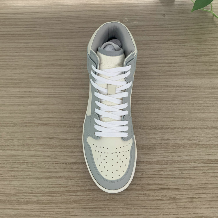 Grey and Beige AJ x D style oil edge process Sneakers Shape MBS114 image 2