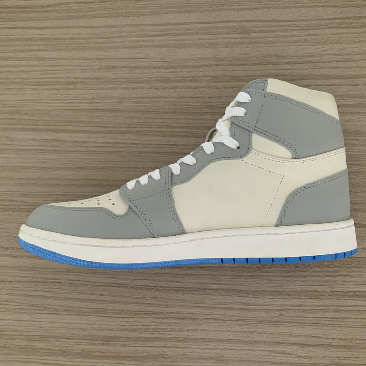 Grey and Beige AJ x D style oil edge process Sneakers Shape MBS114 image 3