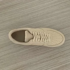Brown AF Style Perfect Shape Custom Sneakers MBS115 image 6