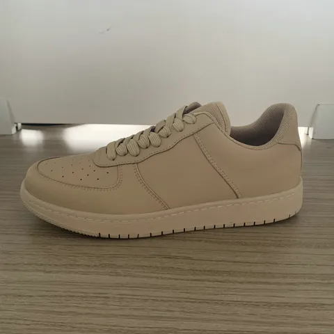 Brown AF Style Perfect Shape Custom Sneakers MBS115