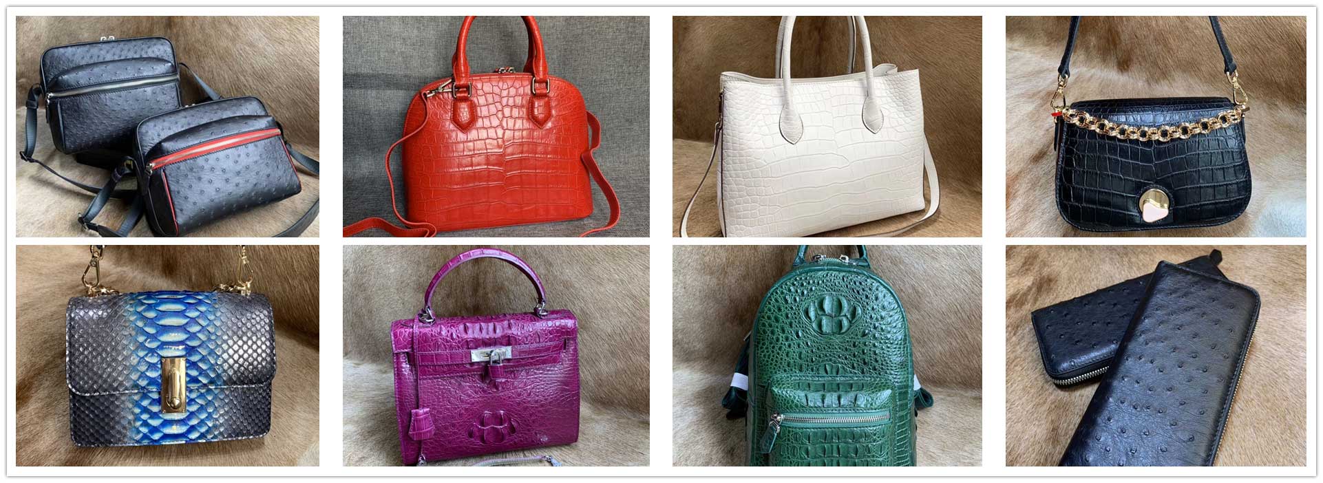 exotic leather bags