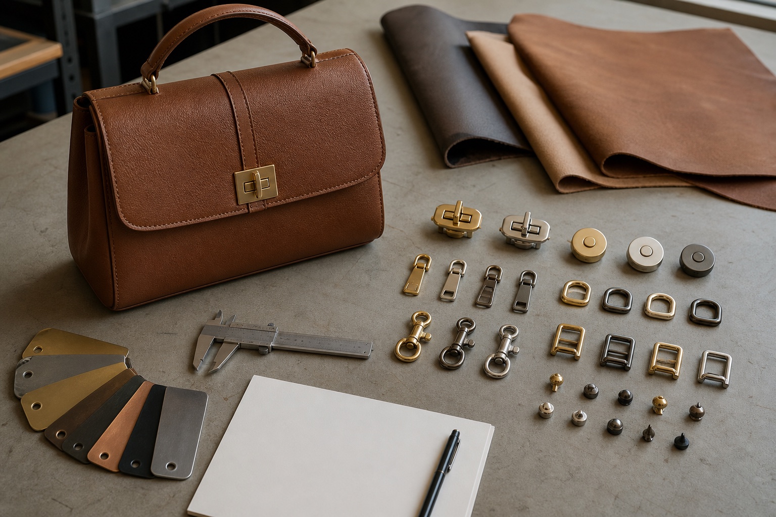 How to Specify Hardware for Custom Leather Bags: A Buyer Checklist
