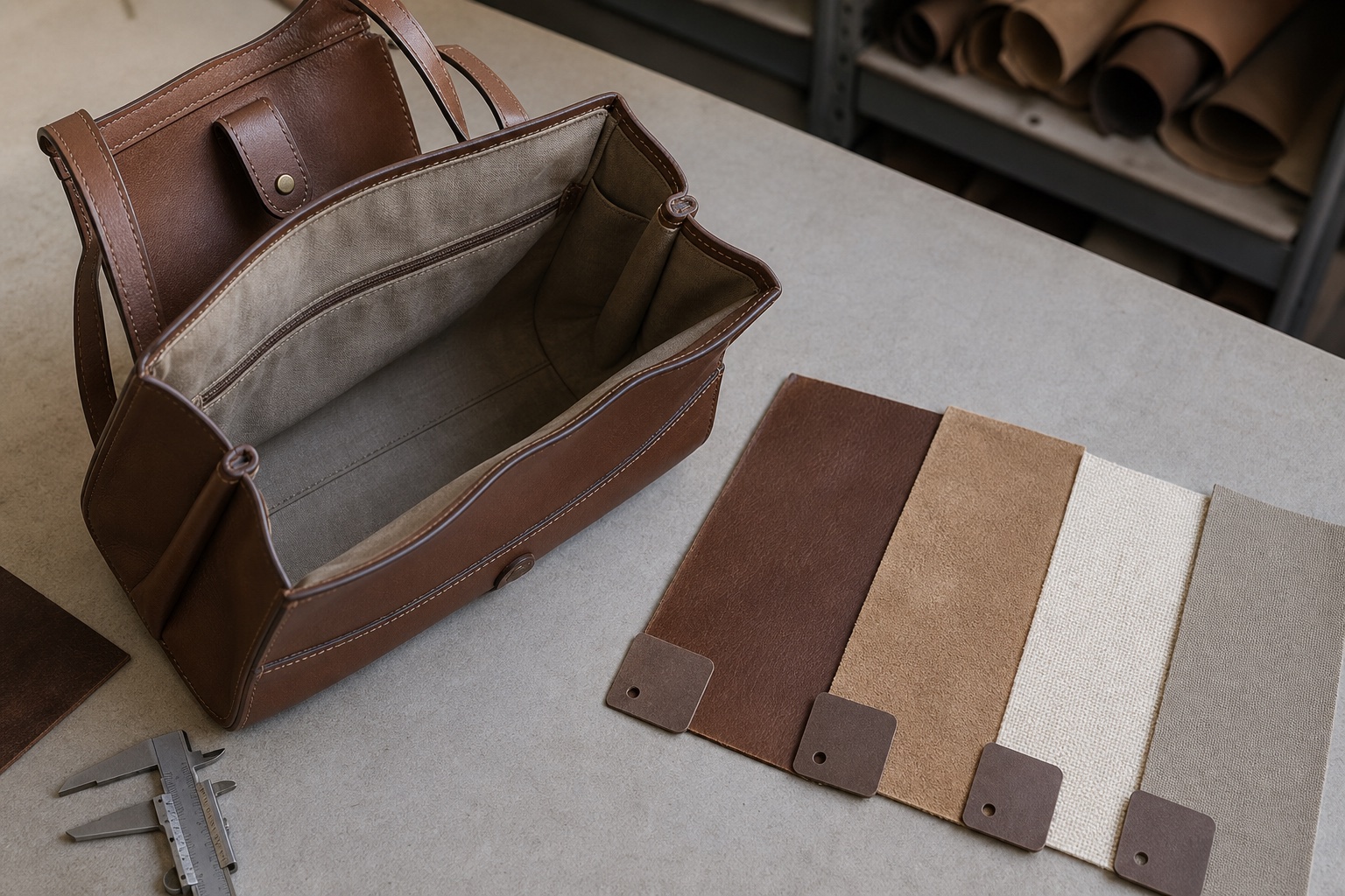 Leather, Microfiber or Fabric? Choosing a Custom Bag Lining