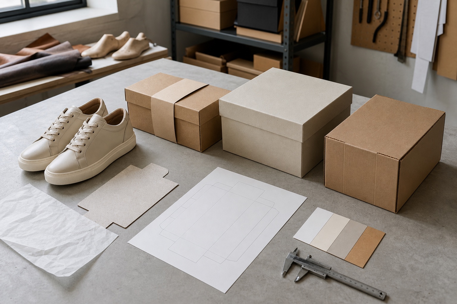 Custom Shoe Packaging for Small Orders: MOQ, Proofs and QC