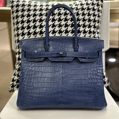 Crocodile Leather 30cm Matte Top Handle Tote Bag Collection WCB028 image 4