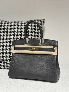 Crocodile Leather 30cm Matte Top Handle Tote Bag Collection WCB028 image 8