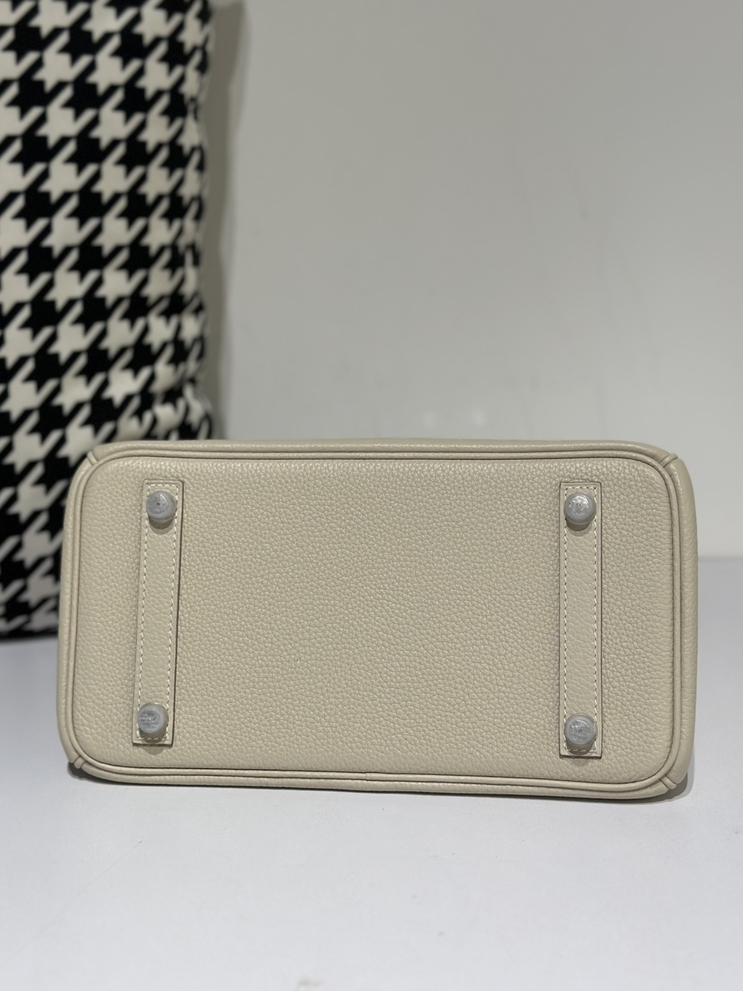 Crocodile Leather Himalayan 25cm Matte Mixed Leather Silver Hardware Top Handle Tote Bag WCB054 image 6