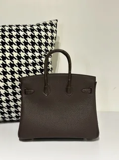 Crocodile Leather Ebony 25cm Matte Mixed Leather Silver Hardware Top Handle Tote Bag WCB056 image 3