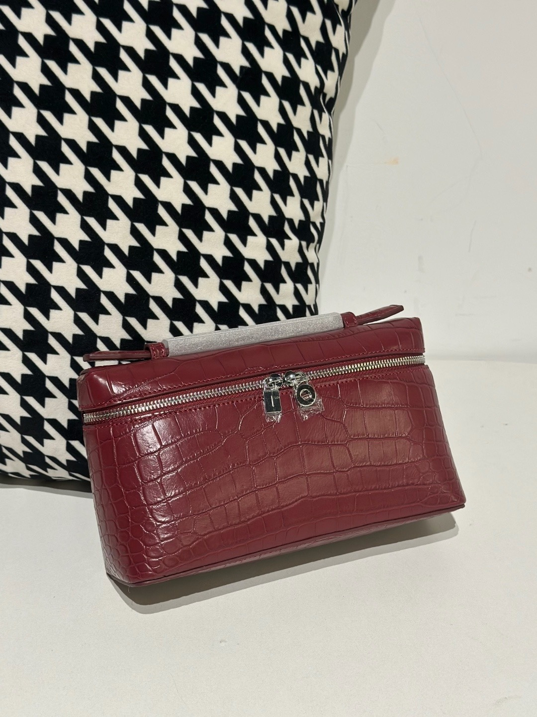 Crocodile Leather Belly Cut 19cm Matte Top Handle Bag Collection WCB108 image 4