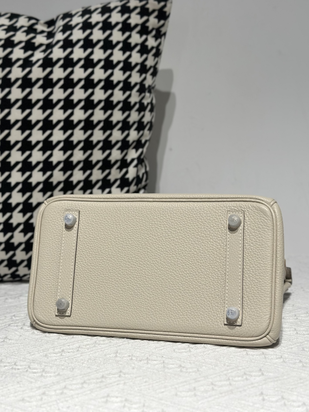 Crocodile Leather Himalayan 25cm Matte Mixed Leather Silver Hardware Top Handle Tote Bag WCB187 image 6