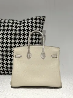 Crocodile Leather Himalayan 25cm Matte Mixed Leather Gold Hardware Top Handle Tote Bag WCB188 image 3