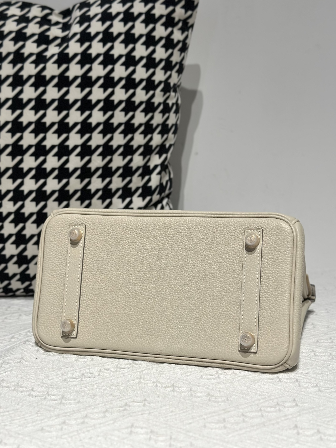 Crocodile Leather Himalayan 25cm Matte Mixed Leather Gold Hardware Top Handle Tote Bag WCB188 photo 6