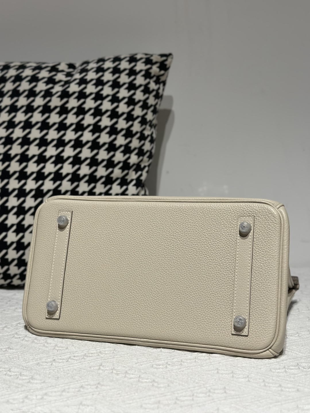 Crocodile Leather Himalayan 30cm Matte Mixed Leather Silver Hardware Top Handle Tote Bag WCB197 photo 6