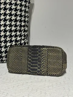 Crocodile Leather Belly Cut 23cm Silver Hardware Garden Tote Bag WCB230 image 6