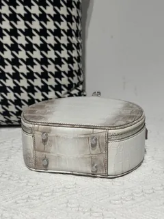 Crocodile Leather Himalayan Matte Nile Silver Hardware Round Bag WCB241 image 6