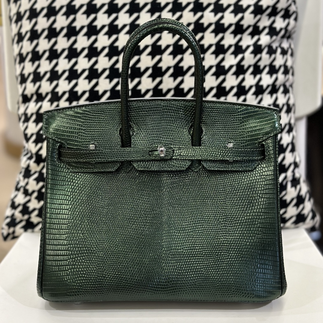 Lizard Leather 25cm Top Handle Tote Bag Collection WLB038 photo 4