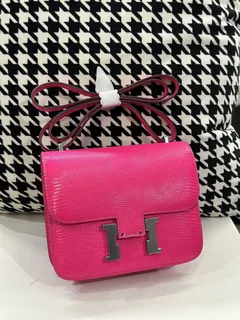 Lizard Leather 18cm Flap Shoulder Bag Collection WLB040 image 3