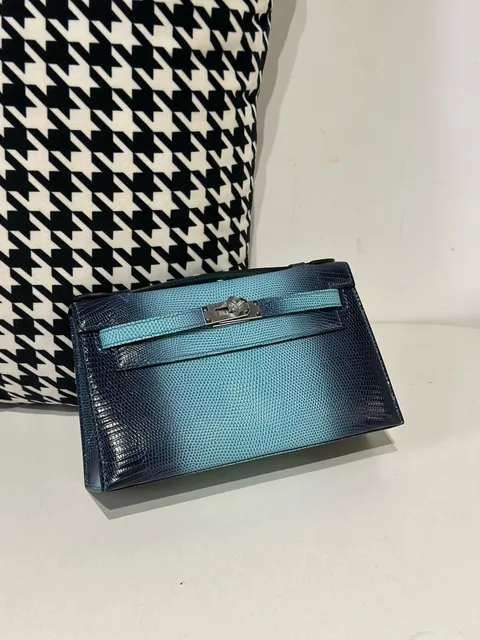 Lizard Leather Series I Flap Shoulder Bag Collection WLB100