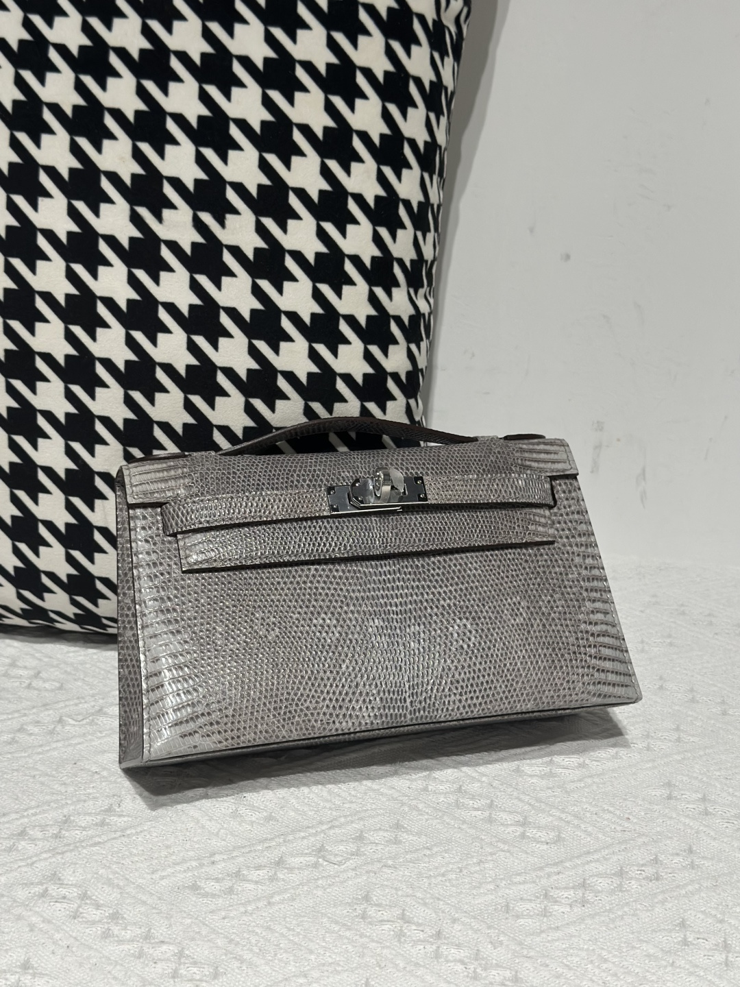 Lizard Leather Series I Flap Shoulder Bag Collection WLB100 image 4
