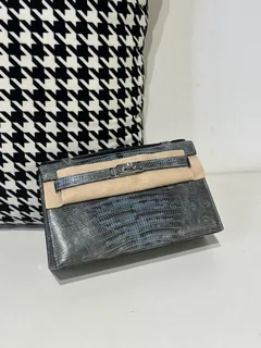Lizard Leather Series I Flap Shoulder Bag Collection WLB100 image 6
