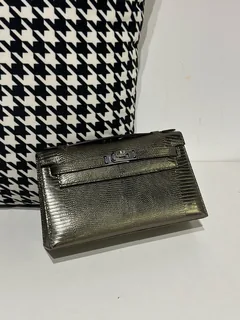 Lizard Leather Series I Flap Shoulder Bag Collection WLB100 image 7