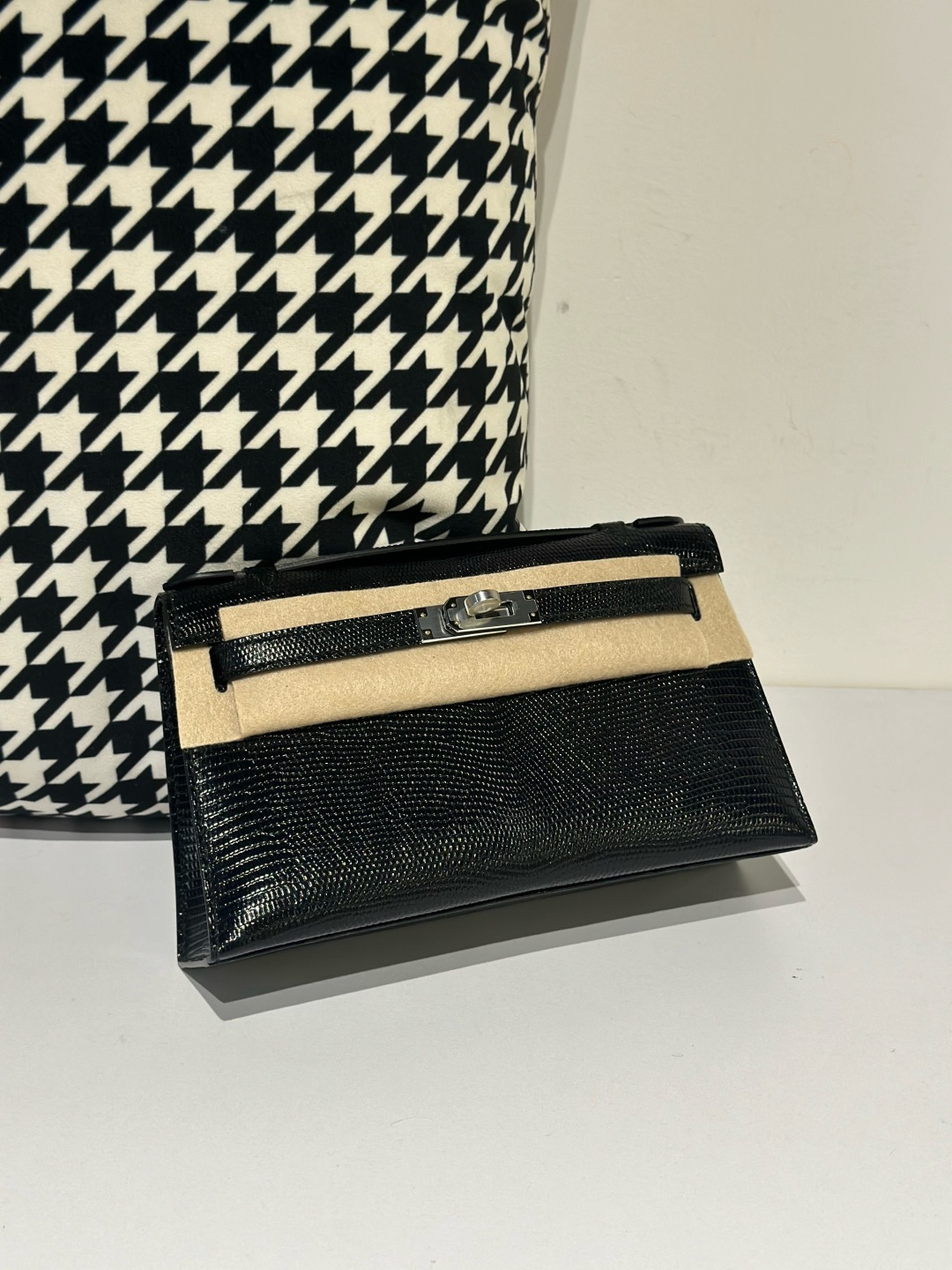 Lizard Leather Series I Flap Shoulder Bag Collection WLB100 image 8