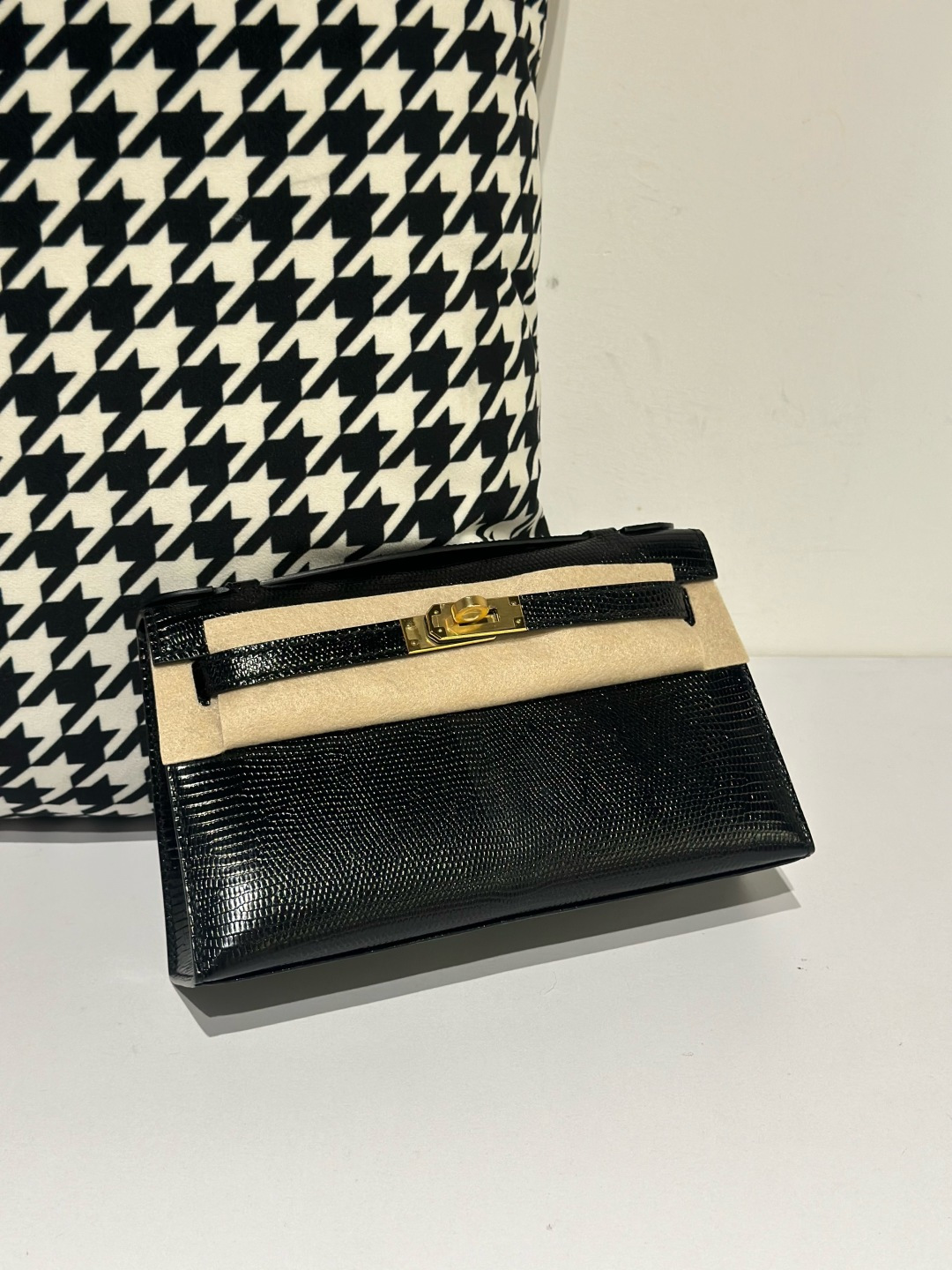 Lizard Leather Series I Flap Shoulder Bag Collection WLB100 image 9