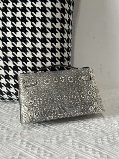 Lizard Leather Natural Pattern Gold Hardware Series I Flap Shoulder Bag WLB101 image 3