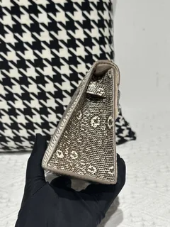 Lizard Leather Natural Pattern Silver Hardware Series I Flap Shoulder Bag WLB102 image 5