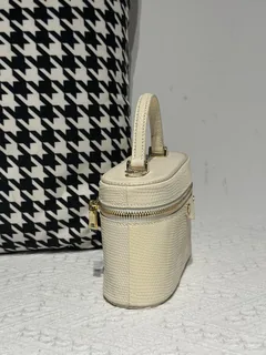 Lizard Leather Cream Gold Hardware Bag Collection WLB122 image 5